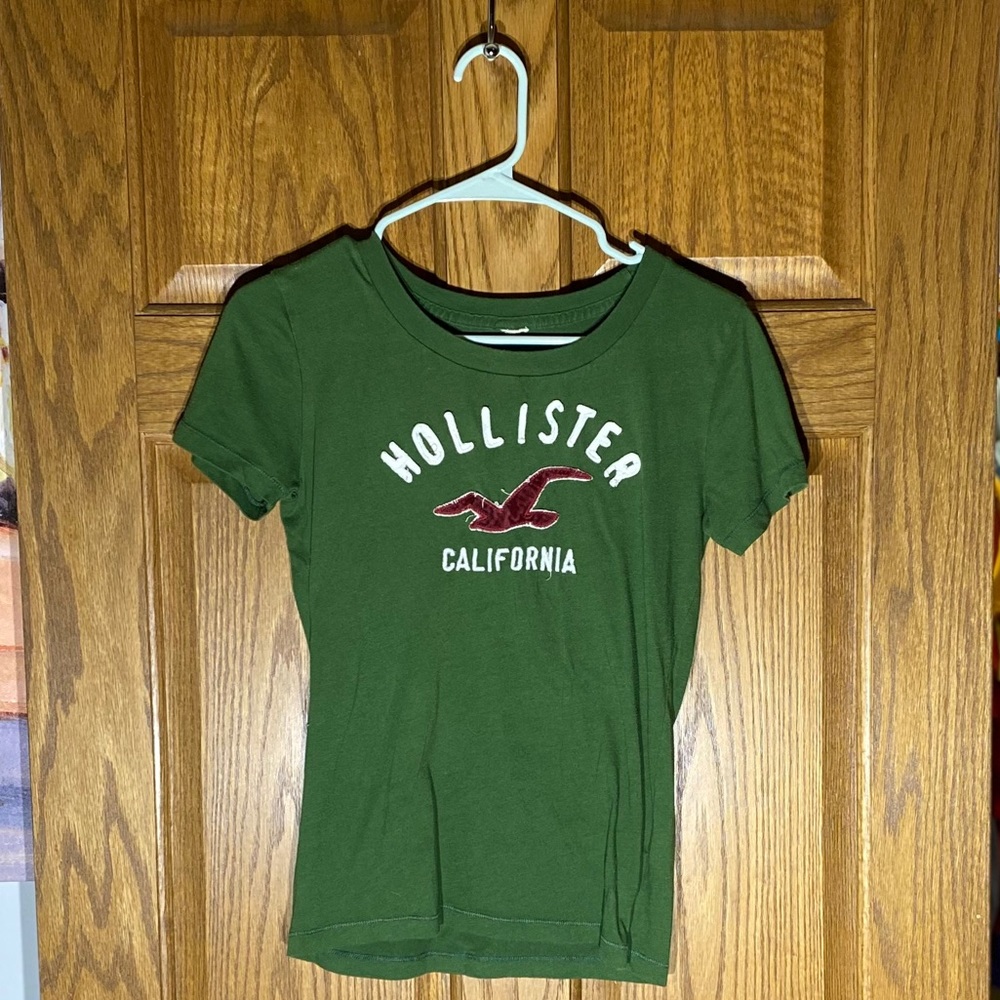 Hollister Green T Shirt